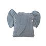 Erik Elephant Plush Toy Organic Cotton Blue 0