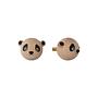 Panda Hook Wood Natural Mini 0