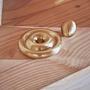 Savi Candlestick Brass Gold 1