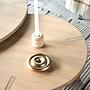 Savi Candlestick Brass Gold 3