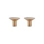 2x Rina Hooks Brass Copper 0