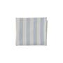 Tischdecke Bio-Baumwolle Blau Gestreift 260x140 cm 0