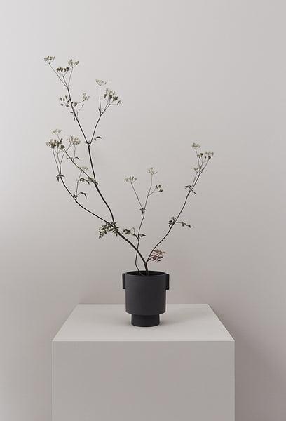 Inka Kana Pot Small Stone Anthracite 2