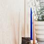 Savi Square Candle Holder Marble Brown 1