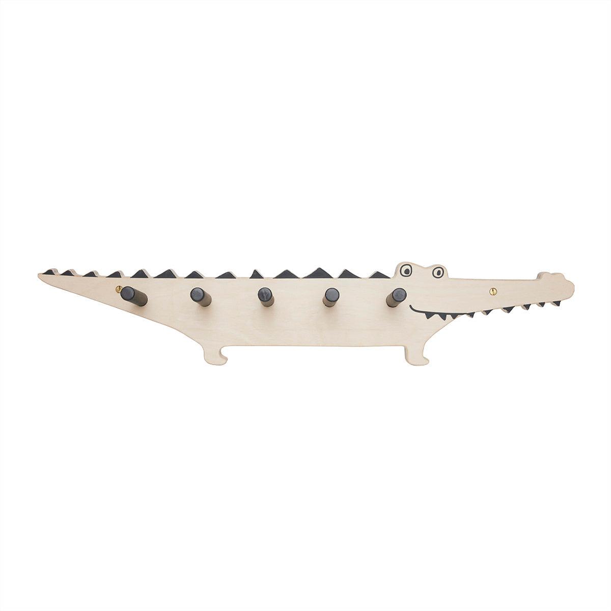 Crocodile Coat Rack White 0