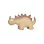 Billy Dino Teething Ring Rubber Brown 0