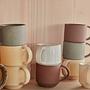 2x Yuka Cup Ceramic Cream 1