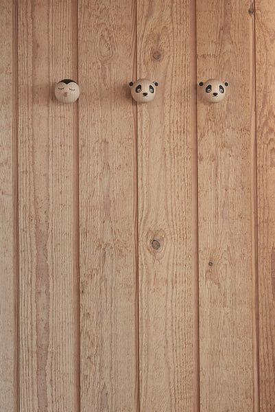 Mini Koala Hook Wood Natural 2