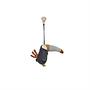 Toucan Babywagen Clip Bio-Baumwolle Mehrfarbig 0