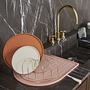 Dish Drainer Pink 1