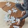 Puzzle del mondo multicolore 1