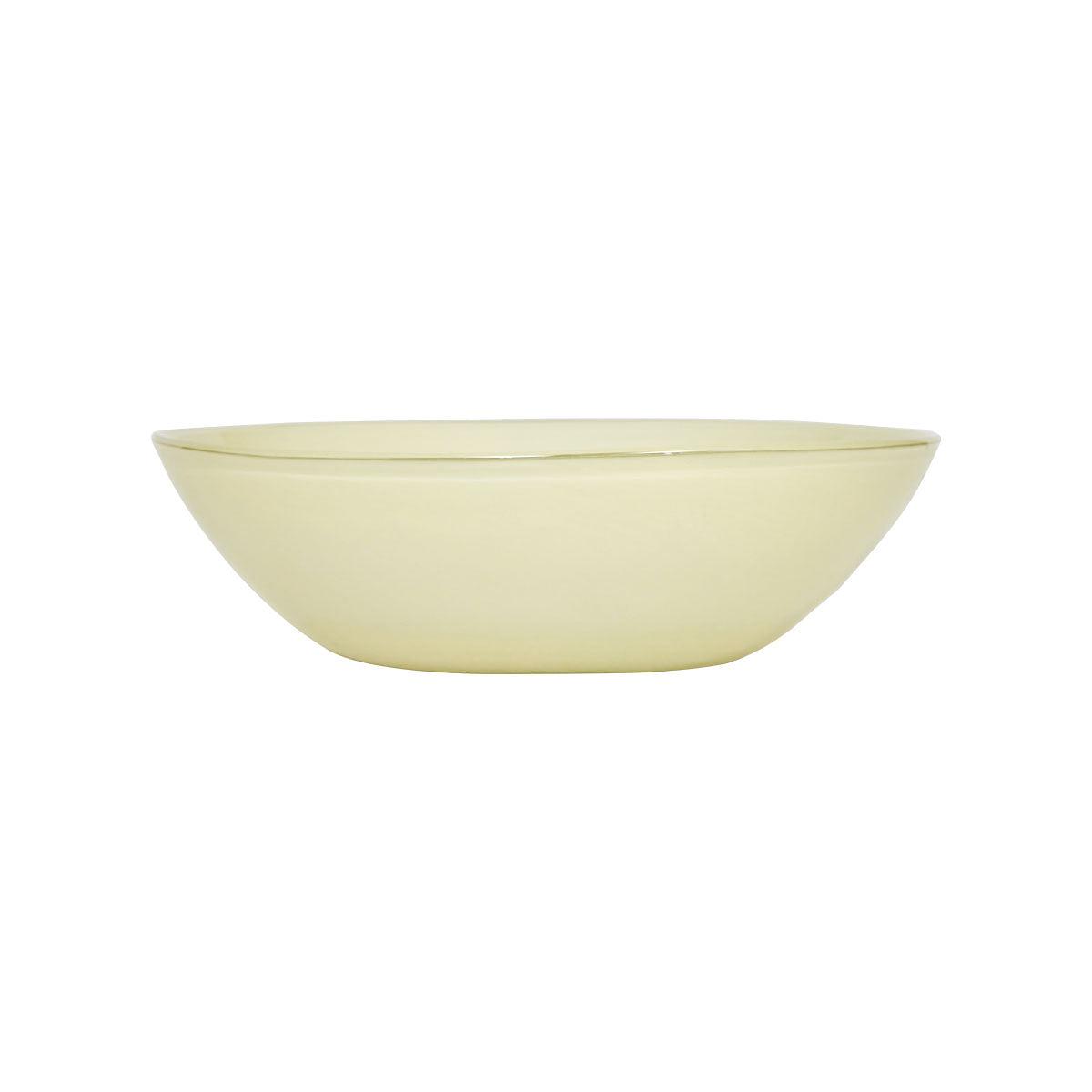 Kojo Schale Groß Glas Creme 0