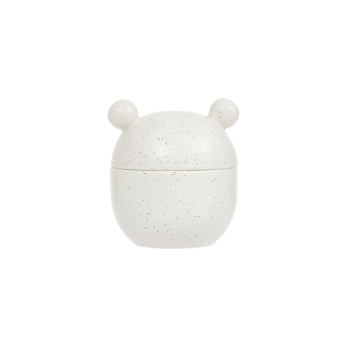 Saga Bonbonniere Contenitore Gres Crema 0