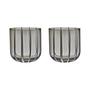2x Mizu Glass Grey 0