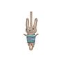 Felix Hase Musikmobile Bio-Baumwolle Blau 0
