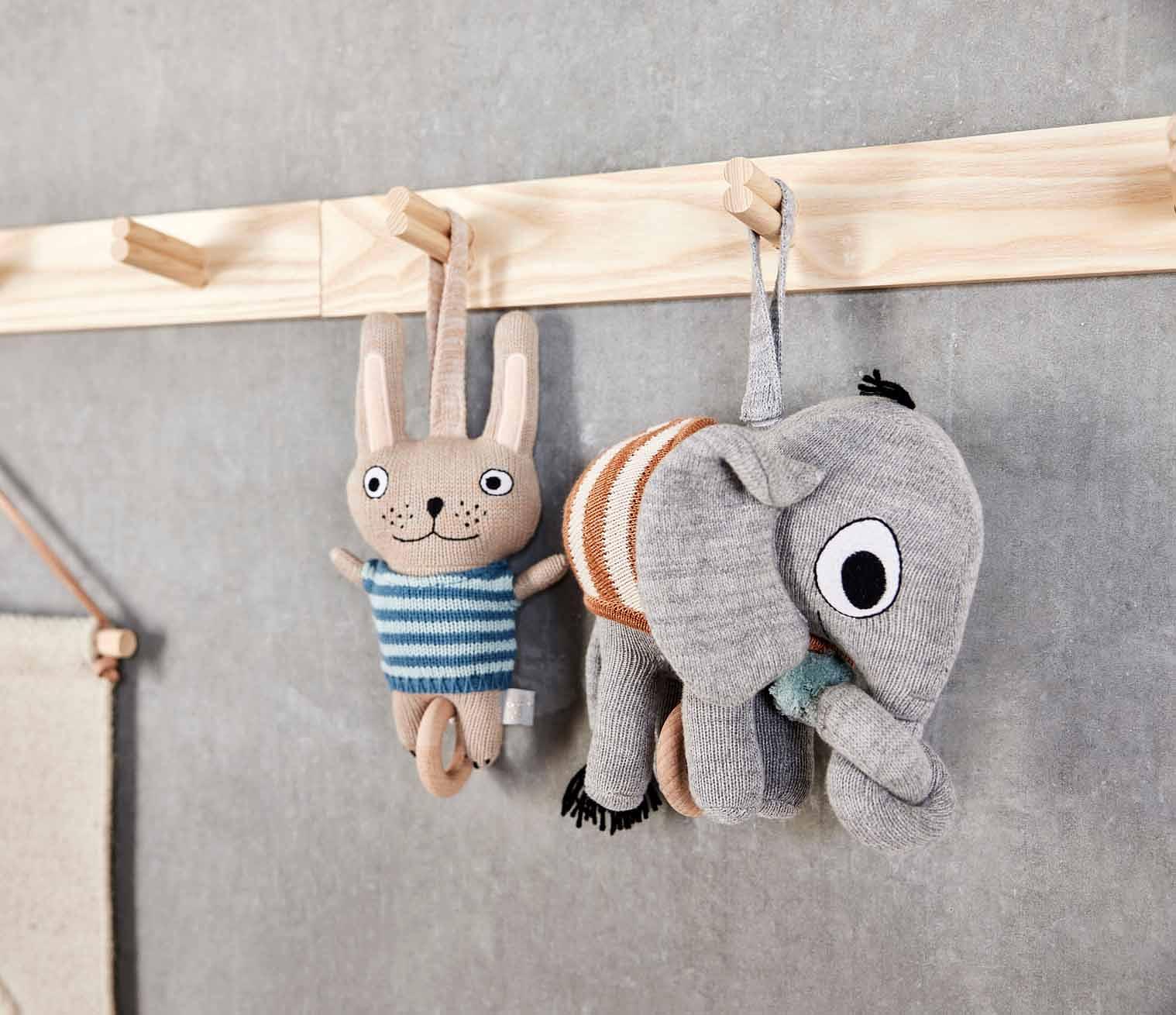 Felix Hase Musikmobile Bio-Baumwolle Blau 2