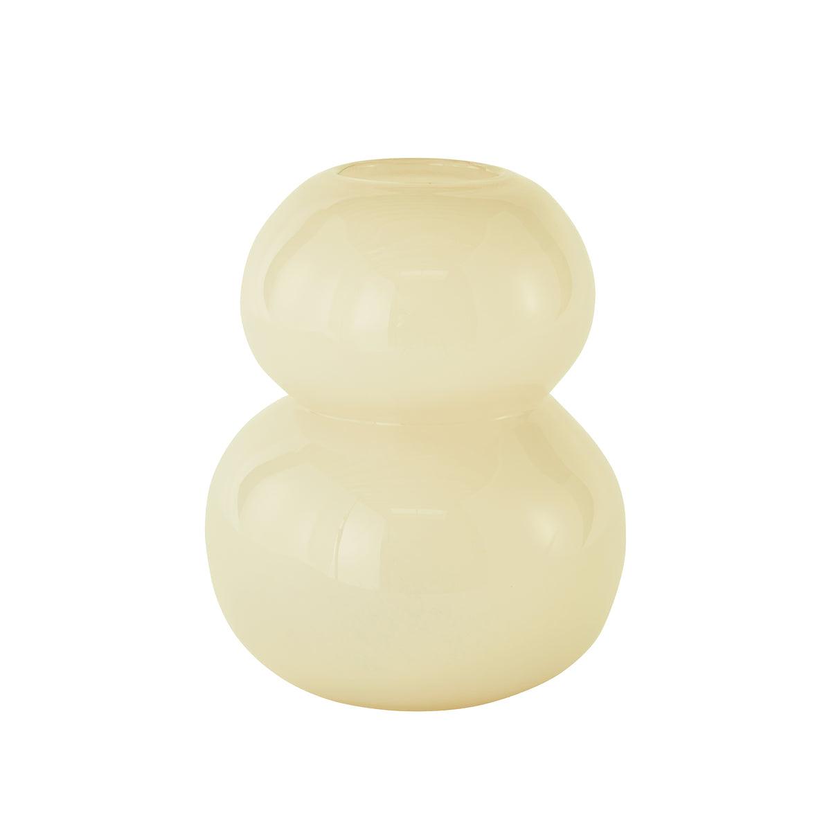 Lasi Vase Glass Yellow 0