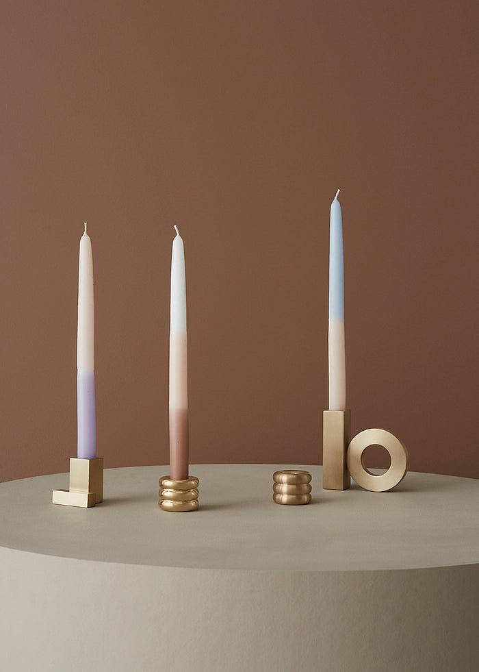 Savi Candle Holder Brass Gold 1