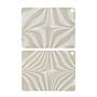 2x Placemat Zebura Mehrfarbig 0