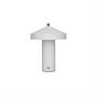 Hatto LED Table Lamp Steel White 0