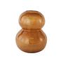 Lasi Vase Groß Glas Amber 0