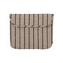 Laptoptasche Bio-Baumwolle Creme Gestreift 0
