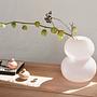 Lasi Vase Glas Rosa 3