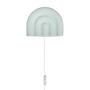 Regenbogen-Wandlampe Türkis 0