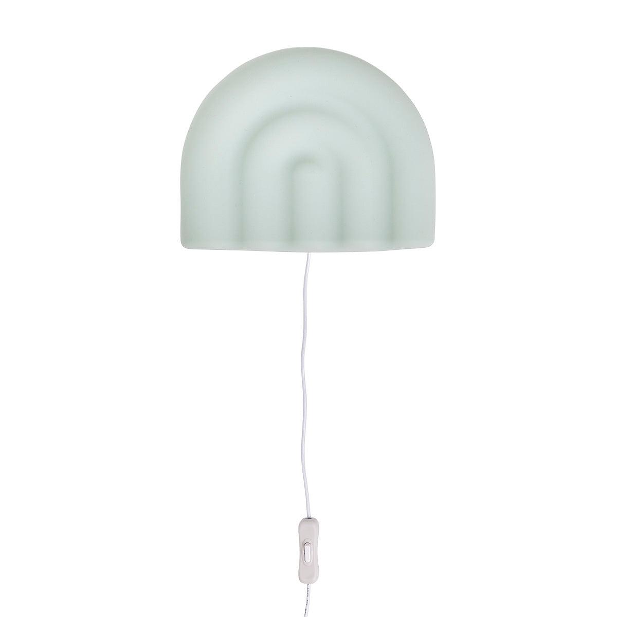 Regenbogen-Wandlampe Türkis 0