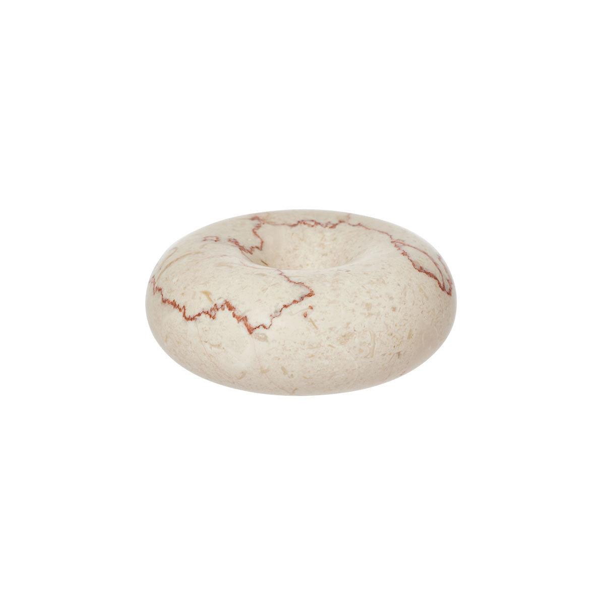 Savi Kerzenständer Klein Marmor Beige 0