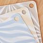 2x Zebura Placemat Silicone Yellow 1
