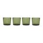 4x Kuki Glas Grün 0