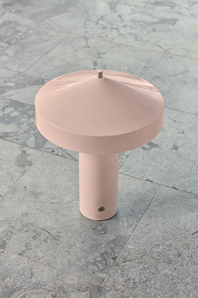 Hatto Tischleuchte Stahl Rosa 1