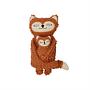 Frida & Baby Felix Fuchs Bio-Baumwolle Braun 0