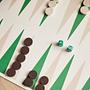 Backgammon Game Green 1