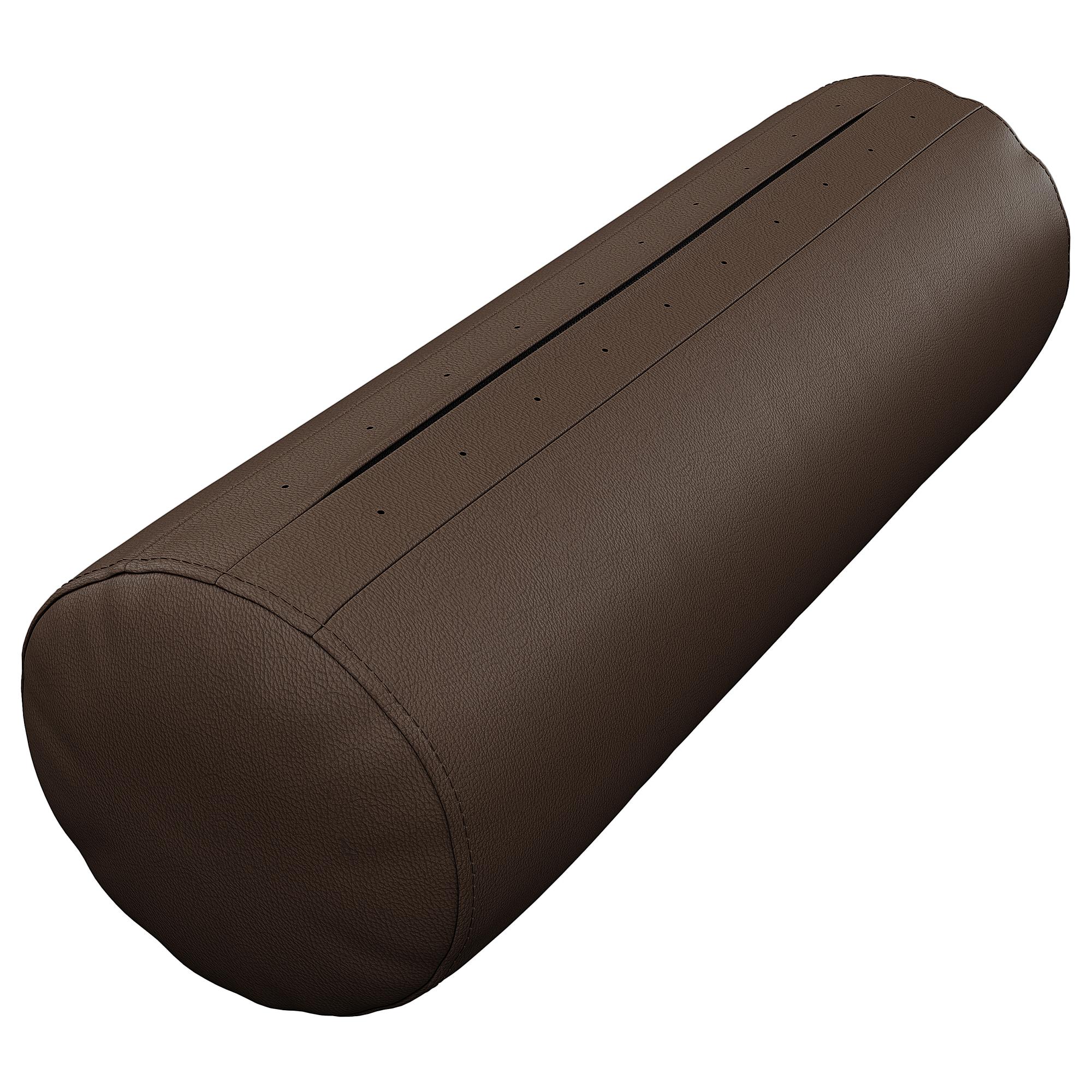 Kissen ONDA 2er-Set Echtleder Omara: Braun 3