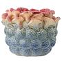 Blumentopf Maidan Steingut Rosa 0