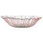 Schale Mariko Pink Farbglas 31 x 8 x 31 cm 0
