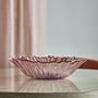 Schale Mariko Pink Farbglas 31 x 8 x 31 cm 2