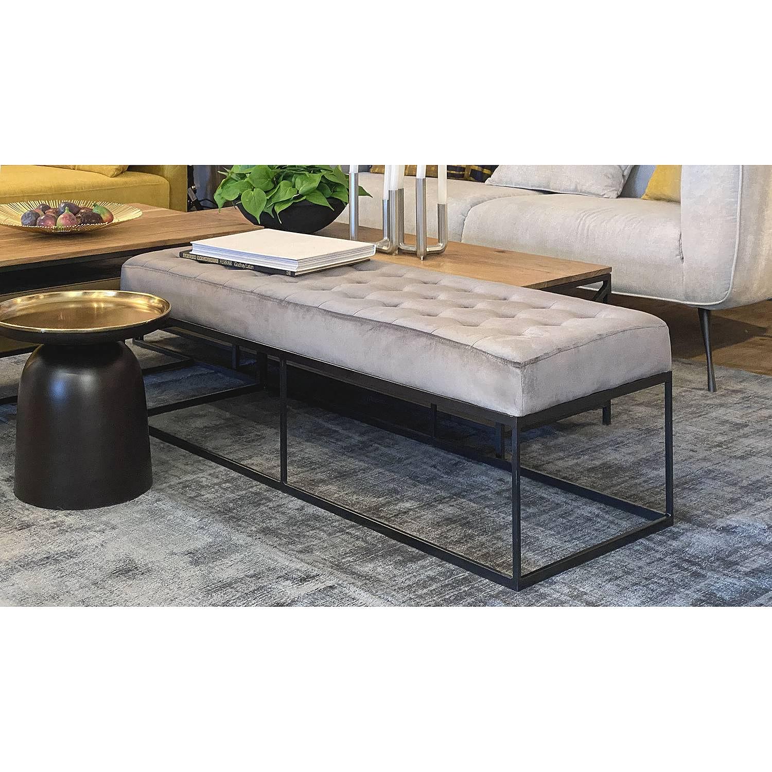Beistelltisch Payzac VII Metall Schwarz 3