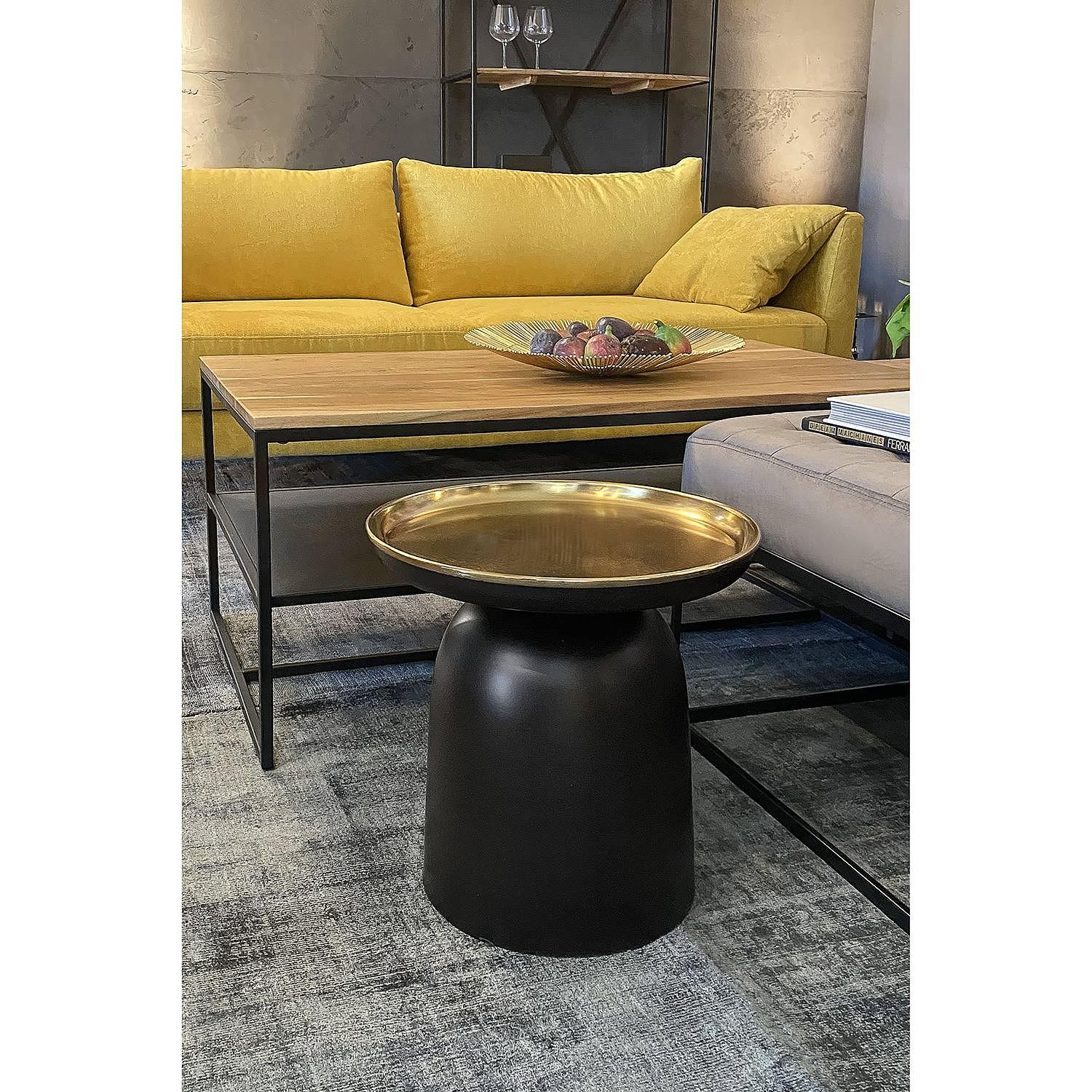 Beistelltisch Payzac VII Metall Schwarz 2