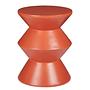 Beistelltisch PIECES MGO, Keramik Rot 0
