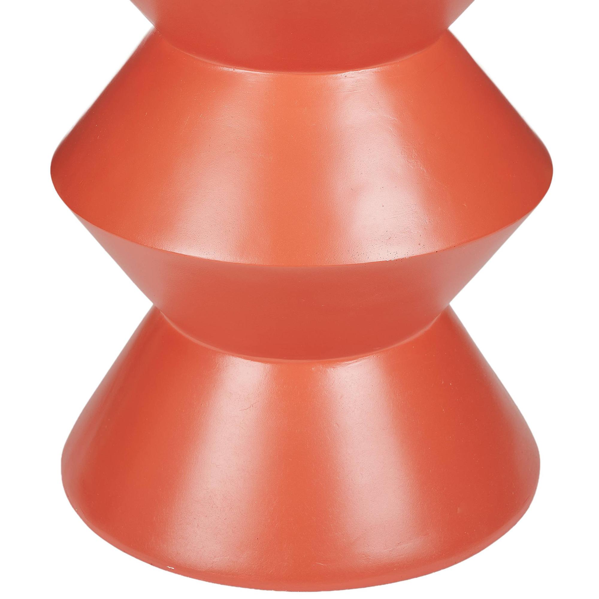 Beistelltisch PIECES MGO, Keramik Rot 3