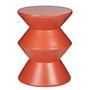 Beistelltisch PIECES MGO, Keramik Rot 1