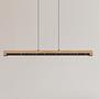LED-Pendelleuchte Starla Gummibaum massiv / Eisen 1-flammig 0