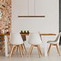 LED-Pendelleuchte Starla Gummibaum massiv / Eisen 1-flammig 2