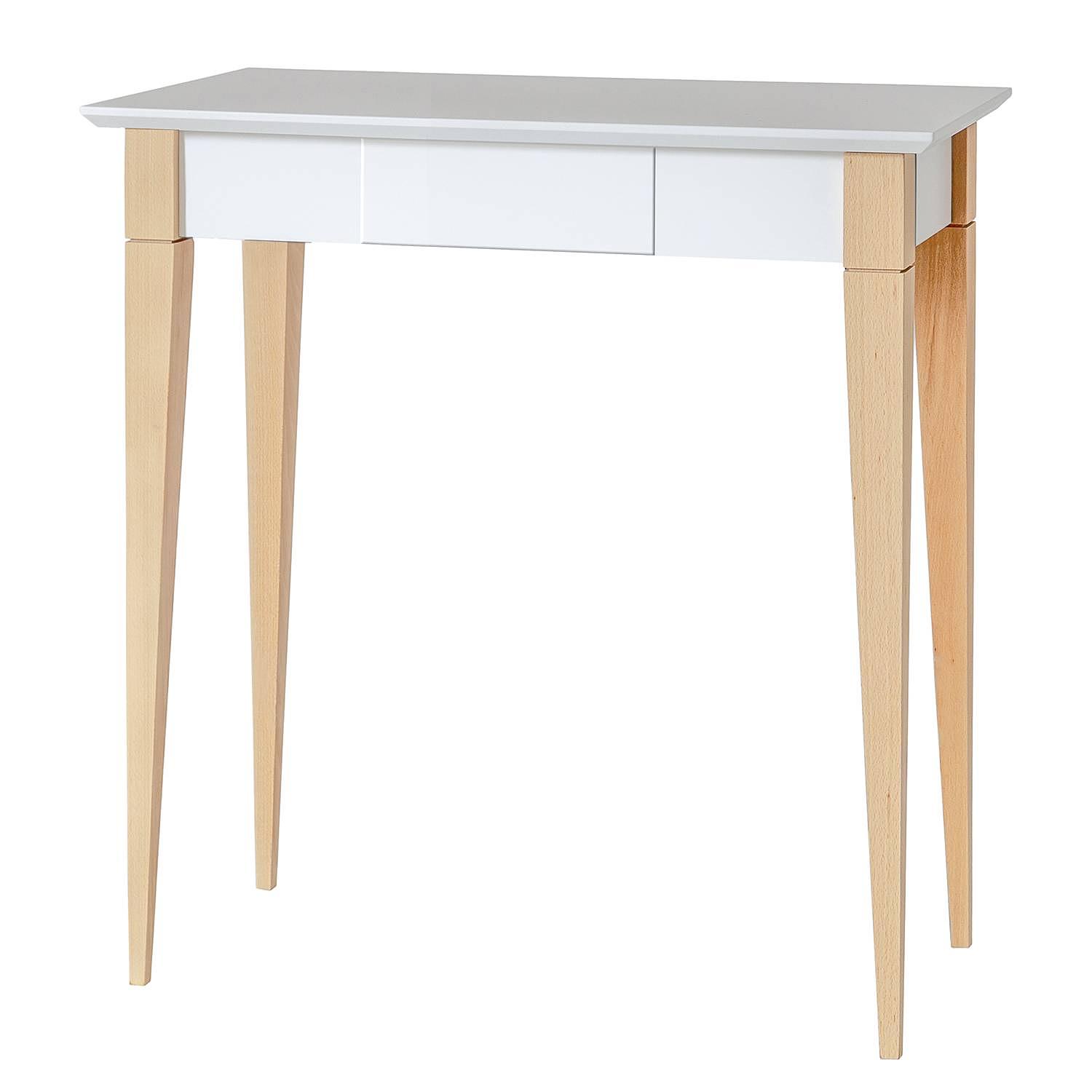 Schreibtisch Monka Weiß Breite: 65 cm 1