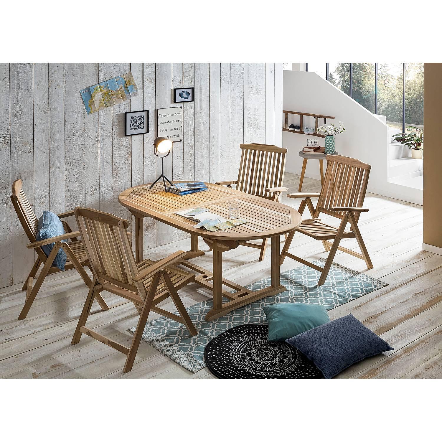 Klappstuhl San Pedro Teakholz Natur 2