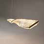 LED-Pendelleuchte Krone Typ B Kristallglas / Mischmetall 4