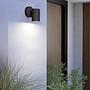 Wandleuchte Tomelloso Aluminium Schwarz Flammenanzahl: 1 2